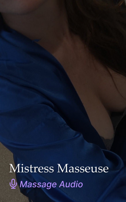 Mistress Masseuse Erotic Massage JOI Audio Clip
